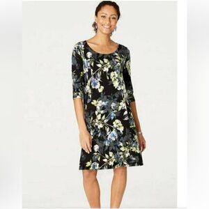 J. Jill Wearever collection Allium‎ moonlit Garden dress. Worn a few times.